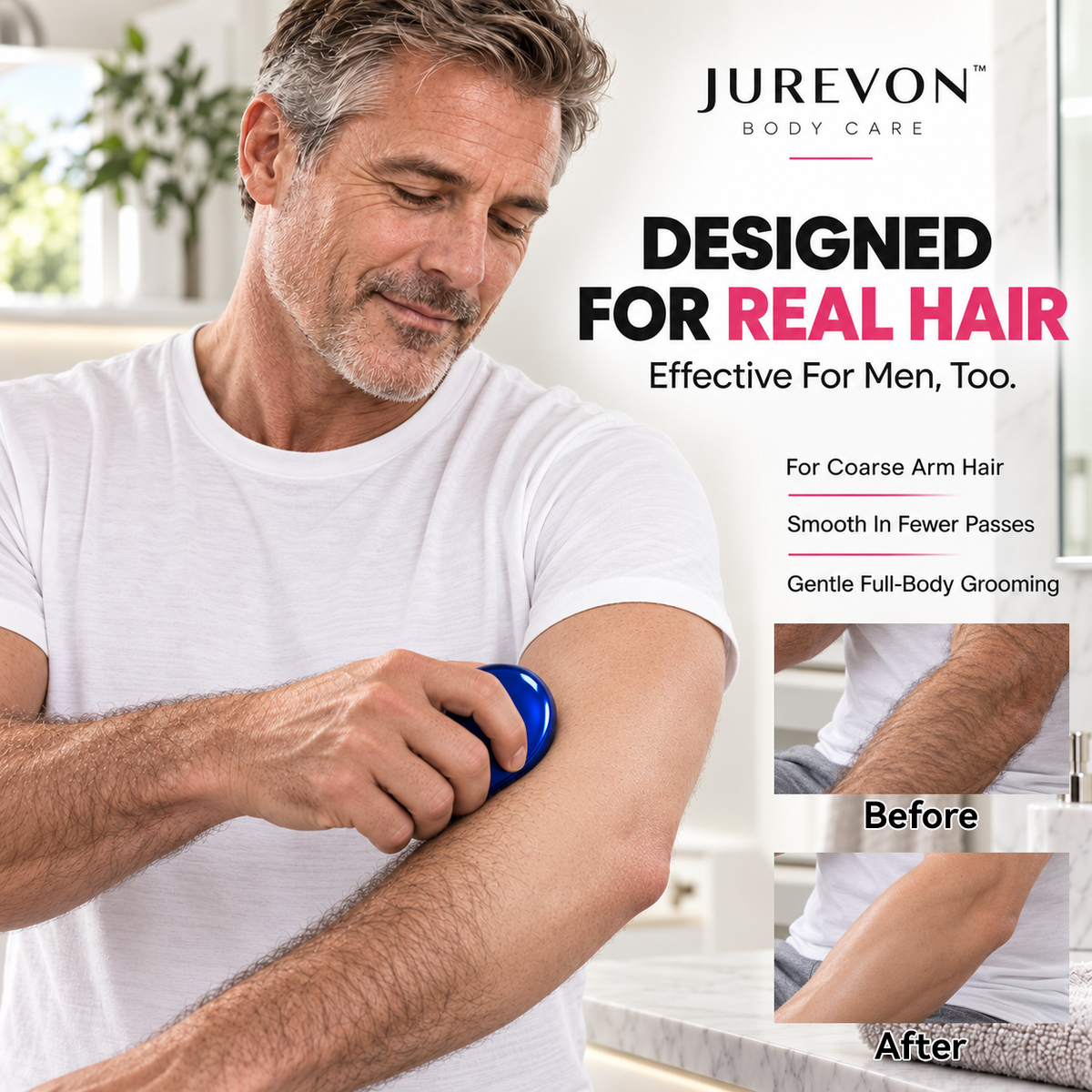 ◈ Gavelyn® 3-in-1 Crystal Hair Remover – Hair, Callus & Nail Care