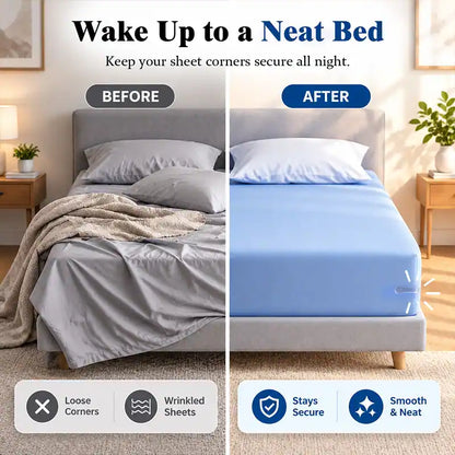 🔥Free Shipping Today Only⏰ "Set & Forget" Bed Sheet Grippers (JG)