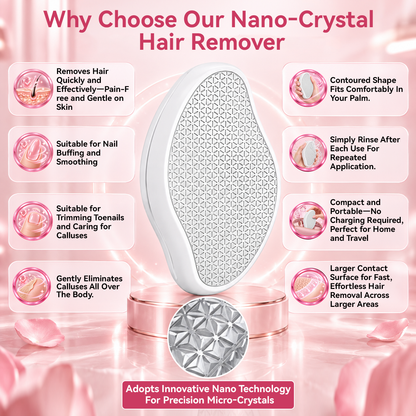 ◈ Gavelyn® 3-in-1 Crystal Hair Remover – Hair, Callus & Nail Care