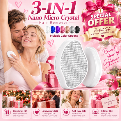 ◈ Gavelyn® 3-in-1 Crystal Hair Remover – Hair, Callus & Nail Care
