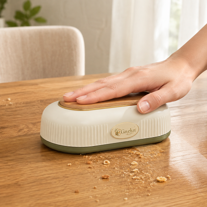 Gavelyn SweepCove Manual Tabletop Crumb Sweeper with Built-In Collector