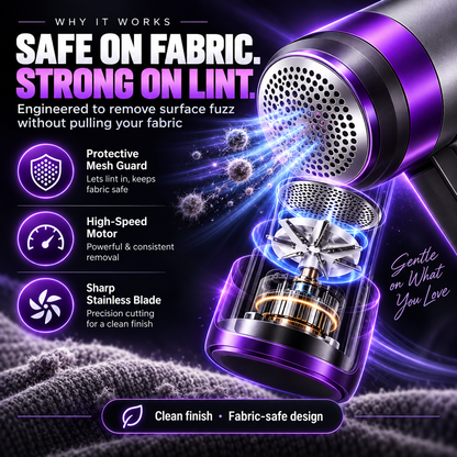 ✦ Digital Lint Shaver – Make Fabrics Look New Again