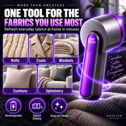 ✦ Digital Lint Shaver – Make Fabrics Look New Again