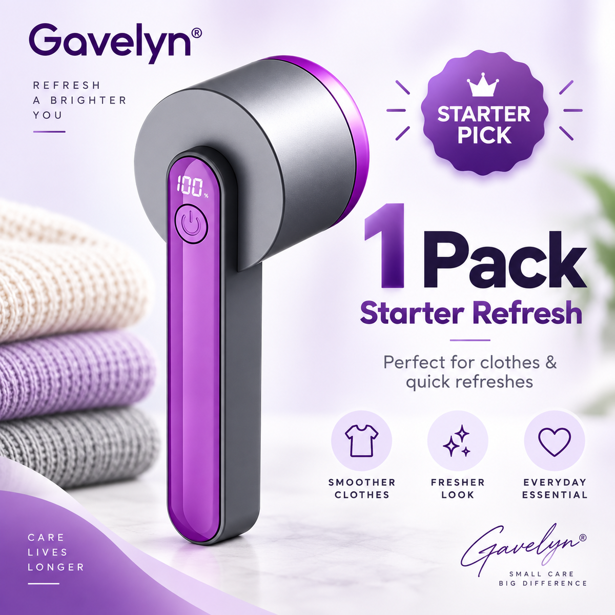 ✦ Digital Lint Shaver – Make Fabrics Look New Again