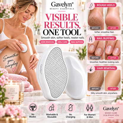 ◈ Gavelyn® 3-in-1 Crystal Hair Remover – Hair, Callus & Nail Care