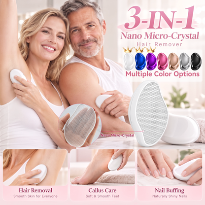 ◈ Gavelyn® 3-in-1 Crystal Hair Remover – Hair, Callus & Nail Care